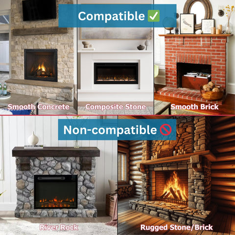 Kid Safe Large Hearth Pad Kit For Baby Proofing Your Fireplace With Adhesive Backed Bumpers 12.5 Feet Of Padding Includes 3 Straight Pieces And 2 Corner Pieces Made In The USA Brown