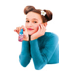 Perfume Lab Kit For Kids Ages Eight And Up With Cosmetic Chemistry Lab And Makeup Making Set For Girls Real Scent Experiments And Cream Formulation Fun STEM Toy, girl holding perfume bottle