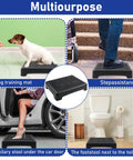 Portable Dog Training Platform with Non Skid Surface for Small Dogs 17 Inch by 13 Inch by 3.14 Inch shown in various uses