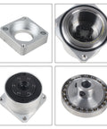 Ultra Compact Harmonic Gearbox Reducer 50 to 1 for Robotic Arms components with flange output and bearings
