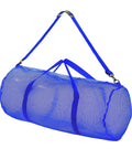 Large Capacity Mesh Duffel Gear Bag For Scuba Diving Snorkeling Equipment And Football Gear Tear Resistant Travel Tote