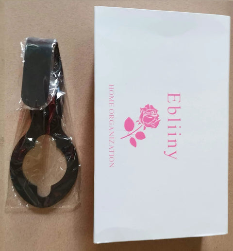 Beefy Heavy Duty Garden Hose Holder for 50Ft and 25Ft Expandable Hose, steel wall mount in packaging with branded box.