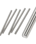 Built Like A Tank M10 X 80mm Fully Threaded Rod And Studs Crafted From Durable 304 Stainless Steel With Right Hand Threading Ideal For Clamps Hangers And Anchor Bolt Repairs Packed In A Five Count Set.