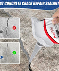 Fast Drying Concrete Crack Filler Kit For Driveways And Foundations, Waterproof Self Leveling Cement Sealant application