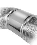 Six Inch Inline Fan For Grow Tents, 240 CFM Metal Duct Fan With ETL Listing, Prewired Six Foot Grounded Cord, duct connection