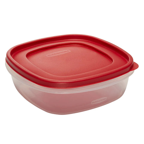Easy Find Lids 9 Cup Food Storage Container In Racer Red With Snap On Lids And Bases To Save Cabinet Space Keeps Fridge Organized And Ready To Grab Durable Plastic For Everyday Use