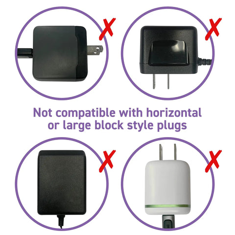 Kid Safe Outlet Covers 2 Pack Keeps Wall Sockets Covered While In Use And Prevents Curious Toddler Hands From Getting Shocked While Electronics Stay Plugged In With Easy Twist On CK030