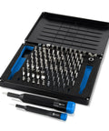 Manta Driver Kit All In One Household PC Phone And Electronics Bit Set open case with aluminum handles and 112 precision driver bits