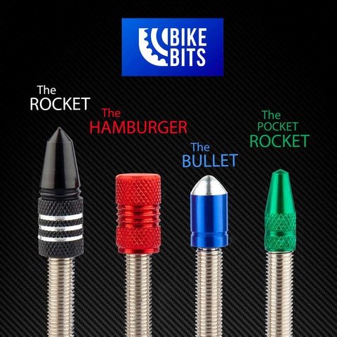 Black Metal Valve Caps For Presta Valves Dope Screw On Protection To Guard Valve Cores While Upgrading Your Bike Look Lightweight Durable Build With Colorful Style And Easy Install
