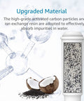 Coffee Water Filter Replacement For Jura Machines Clearyl White Filter Cartridge, TUV SUD Certified, 6 Pack, material close-up
