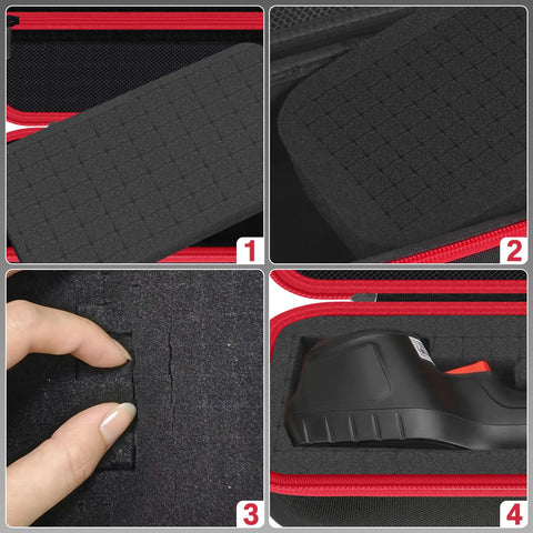 Durable Custom-Fit Storage Case For Thermal Imaging Cameras With DIY Foam Sponge Snug Fit For HF96 F2W AMPBANK H128 TOPDON TC004