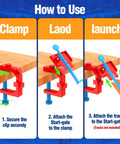 Step-by-step guide to Two Lane Starting Gate For Toy Car Tracks Lets You Launch Two Cars At Once Quick Plug And Play Install In Seconds