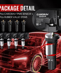 433MHz TPMS Tire Pressure Monitoring Sensor Compatible With 2013 Through 2024 Jeep Cherokee And Ram Dodge Trucks Easy Install No Sweat Plug And Play Accurate Readings OE Style Replacement Keeps Your Tires In Check And Your Ride Smooth. 4 sensor set with rubber valve stems