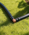Drip Irrigation Barbed Elbow Fittings, 25 Pack, Half Inch Tubing, 90 Degree Corner Connectors on lawn