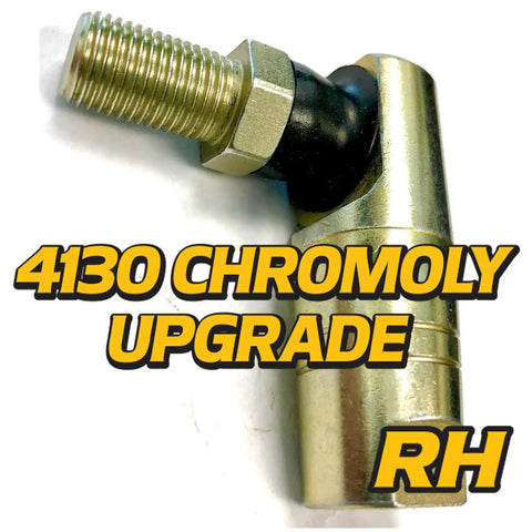 Beefy 2 Pack Ball Joint With Tough Crimp Construction And 3/8-24 RH Thread For Cub Cadet MTD Fits LT2042 LT2138 LT2180 And More Zinc Yellow Coated For Rust Protection close-up