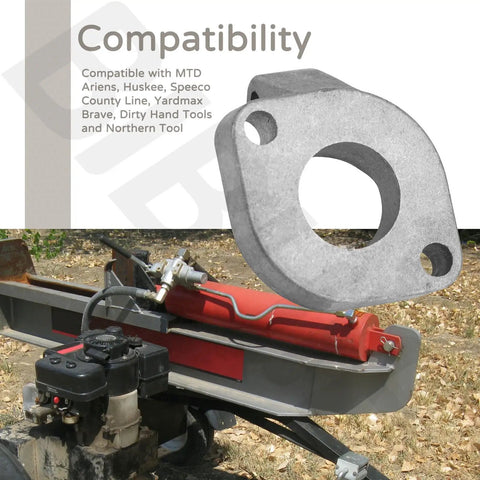 Replacement Handle Mounting Bracket For Energy Hydraulic Log Splitter Valve Lever Compatible With MTD Log Splitters And Bandit Wood Chippers Plus Ariens Huskee Yardmax County Line Speeco And More No Brainer Easy Install Durable Steel