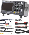 Budget Friendly Digital Storage Oscilloscope With 150 MHz Bandwidth, Two Channel, GSa Per Second Sampling, accessories included.