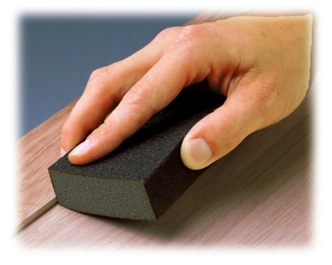 Fine Grit Wet Or Dry Sanding Sponge For General Purpose Sanding That Conforms To Surfaces And Is Reusable, Great For DIY Projects, 3.75 By 2.625 By 1 Inch, Rinse And Reuse, 250 Count