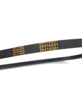 Heavy Duty Starter Generator Belt For Ezgo Golf Cart 4 Cycle Txt Medalist Marathon Workhorse 295Cc 350Cc Replaces Oem 26414G01 630587, tough rubber drive strip showing oil and heat resistance.
