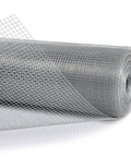 Heavy Duty Galvanized Hardware Cloth Wire Mesh Roll 1/4 Inch By 36 Inches Wide 100 Feet Long, showing the unrolled mesh.