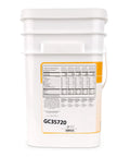 Rear view of Fruit Fest Freeze Dried Fruit Variety Kit For Emergency Food Storage In One Handy Bucket with nutritional info label