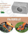 Heavy Duty Transmission Driven Tool For Husqvarna RS800 And GT79252 587086501 in silver supporting heavy load components