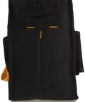 Medium Ziptop Utility Pouch Black With 11 Pockets And Double Pull Zipper Cover For Secure Gear And Tools Snap Back Front Cover Stays Out Of The Way Plus Large Front Panel Pocket For Quick Access