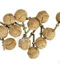 12 Pack Nautical Jute Rope Cabinet Knobs Set For Beachy Coastal Home Decor Easy Install Drawer Pulls And Door Handles Handmade Rope Knot Cabinet Hardware Perfect For Cabinets Dressers And Cupboards, top view