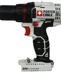 Side view of PCC601 20V Max Drill Driver Half Inch Chuck Tool Only Ultra Compact 8.25 Inch Length Lightweight 3.5 Lb Cordless Design.