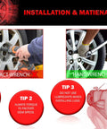 Installation and maintenance tips for 20 Pcs Short Truck Lug Nuts M14x1.5; use hand tools, torque to OEM specs, avoid lubricants.