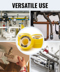 Heavy Duty Gas Pipe Thread Seal Tape PTFE Yellow Teflon Tape for Gas Fittings 260 Inch Length Half Inch Size in various installations