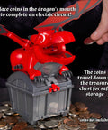 Hands On Robotic Dragon Coin Bank Kit For Kids 8 Plus Learn Circuits Gears And Engineering While Building A Mechanical Dragon Treasure Keeper