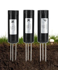 Soil Tester Nutrient Meter With NPK Sensor for Garden Lawn Farm Indoor Outdoor Use with stainless probes in soil
