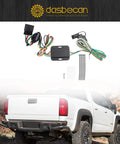 4 Pin Flat Trailer Wiring Harness Kit For Chevy Colorado And GMC Canyon 2004 Through 2012 With Isuzu I Series 2006 Through 2008