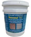Heavy Duty Brick And Concrete Sealer With Silicone Silane Formula For Knockout Water Repellency On All Porous Masonry 5 Gallon container.