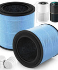 2-Pack AP0601 Replacement Filter For AIRTOK AP0601 Air Purifier With Aromatherapy Tablets, 4-Layer Filtration System