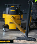 Ultra Quiet 6 Gallon Wet Dry Shop Vacuum With Stealthsonic Noise Reduction, 5 Peak HP Boss Level Suction in use on workshop floor