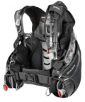 Dragon SLS Weight System BCD For Scuba Diving with 420D Cordura, high lift aircell, and large cargo pockets, front view.