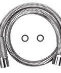 Heavy Duty Flexible Metal Stainless Steel Hose 44 Inch for Commercial Pre Rinse Faucets Replacement with Solid Brass Connector