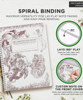 Cover of Mermaids College Ruled Spiral Notebook 9.75 by 7.5 Journal With 160 Lined Pages Made From 100 Percent Recycled Paper