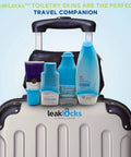 Toiletry Skins Elastic Sleeve Leak Proofing Gear For Travel Containers In Luggage Keeps Bottles From Leaking Reusable Accessory