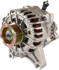 Beefed Up Alternator for Ford Expedition 2003 2004 Lincoln Navigator 5.4L 4.6L with 110 Amp output and internal regulator.