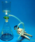 Suction Filtration Kit 1000ml with 250ml Buchner Funnel and 1L Glass Erlenmeyer Flask with Handle Vacuum Pump 24/40 Joint Borosilicate