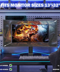 Free Standing Monitor Stand Riser For 13 To 32 Inch LCD Screen With Swivel Height Adjustable Rotation And VESA Compatibility