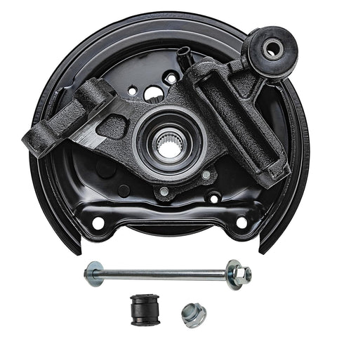 Direct Fit Rear Left Steering Knuckle And Wheel Hub Bearing Assembly For 2001 To 2008 Subaru Forester Driver Side Replacement