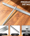 15.25 Inch Sheet Metal Bender Hand Tool For Roofing And HVAC Projects Bends Up To 24 Gauge Steel on a wooden surface