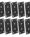 Heavy Duty Stainless Steel Corner Braces And Flat Plate Straight Brackets For Wood Shelves Easy Install Fix black plates