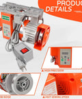 Industrial Sewing Machine Servo Motor 550W 110V AC CW CCW, Three Quarters HP Permanent Magnet Brushless Controller with foot switch
