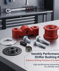 Shifter Bushing Kit And Shift Linkage Hardware Pin Clip For Honda B Series Swaps Compatible With Civic CRX And Acura Integra Multicolored Performance Upgrade For Crisp Shifts And Swap Ready Plug And Play Fit, polyurethane kit and hardware