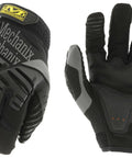 MPact Work Gloves With Secure Fit, Impact Protection And Vibration Absorption For Tough Jobs, Safety Gloves For Men Gray Large